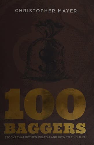 Cover of 100 Baggers by Christopher Mayer
