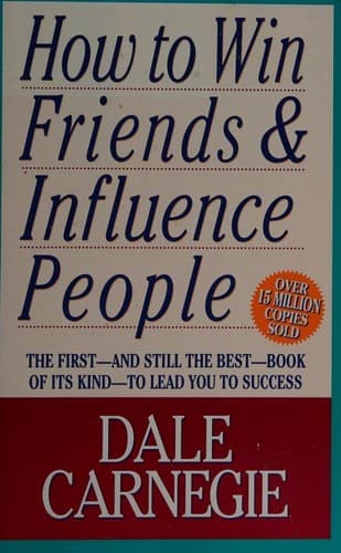 Cover of How to Win Friends & Influence People by Dale Carnegie