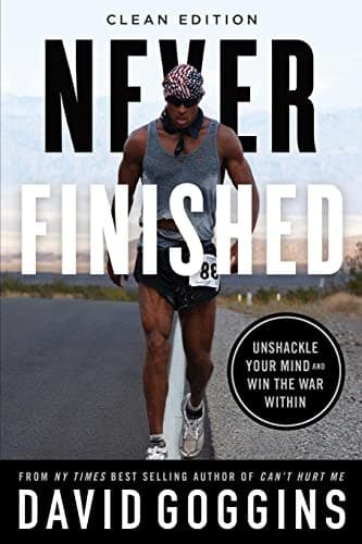 Cover of Never Finished by David Goggins